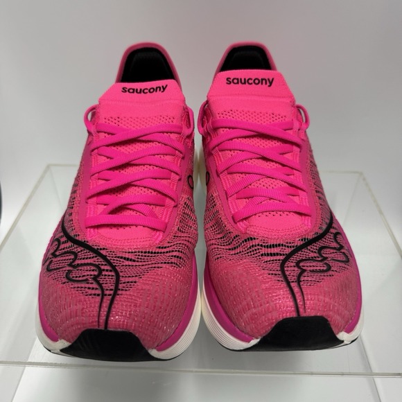 Saucony Endorphin Elite 2 Shock Black Running Carbon Shoe S30994-98 Men\'s Size 9 main image 7